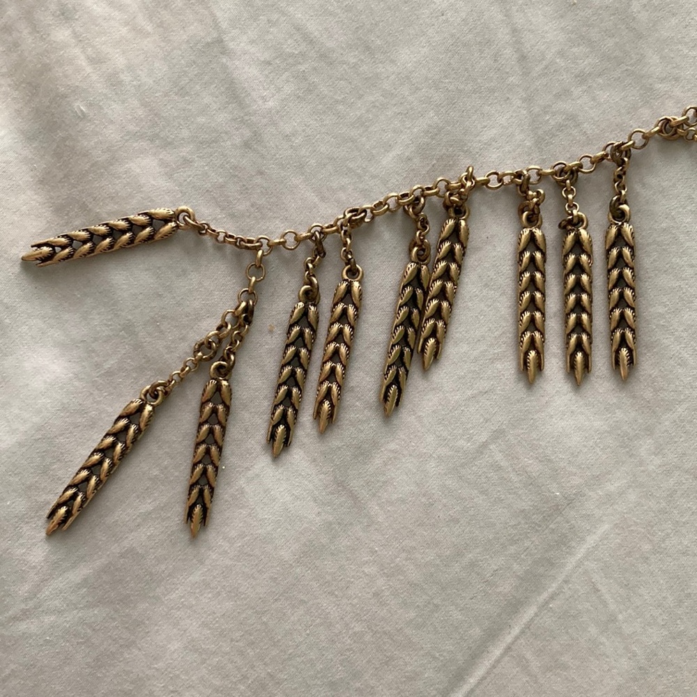 Sheaves of Wheat Necklace